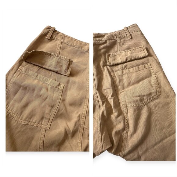 Nili Lotan Luna Pants Size 10,  Sand, beige - Picture 13 of 16